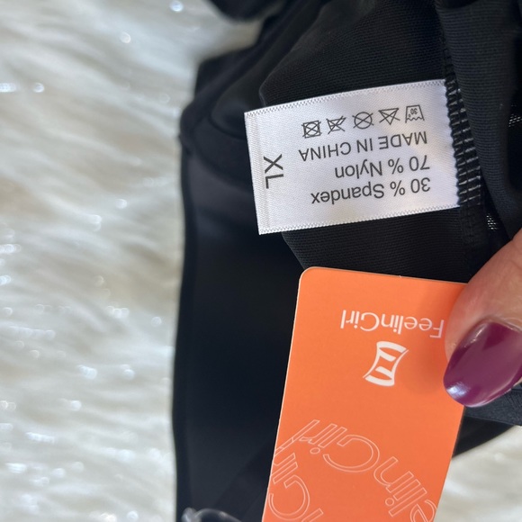 FEELINGIRL THONG SHAPEWEAR BODYSUIT TIMMY CONTROL BODY SHAPER U PLUNGE.SIZE XL - Picture 8 of 9